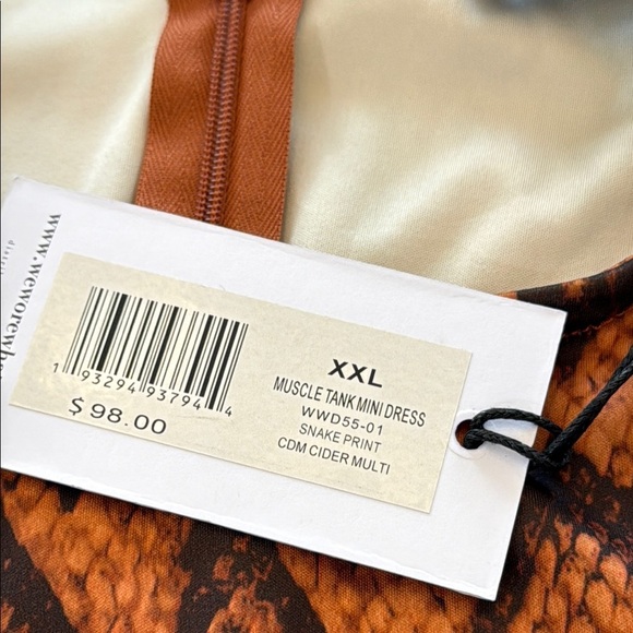 We Wore What Muscle Tank Mini Dress Size XXL - Picture 10 of 12